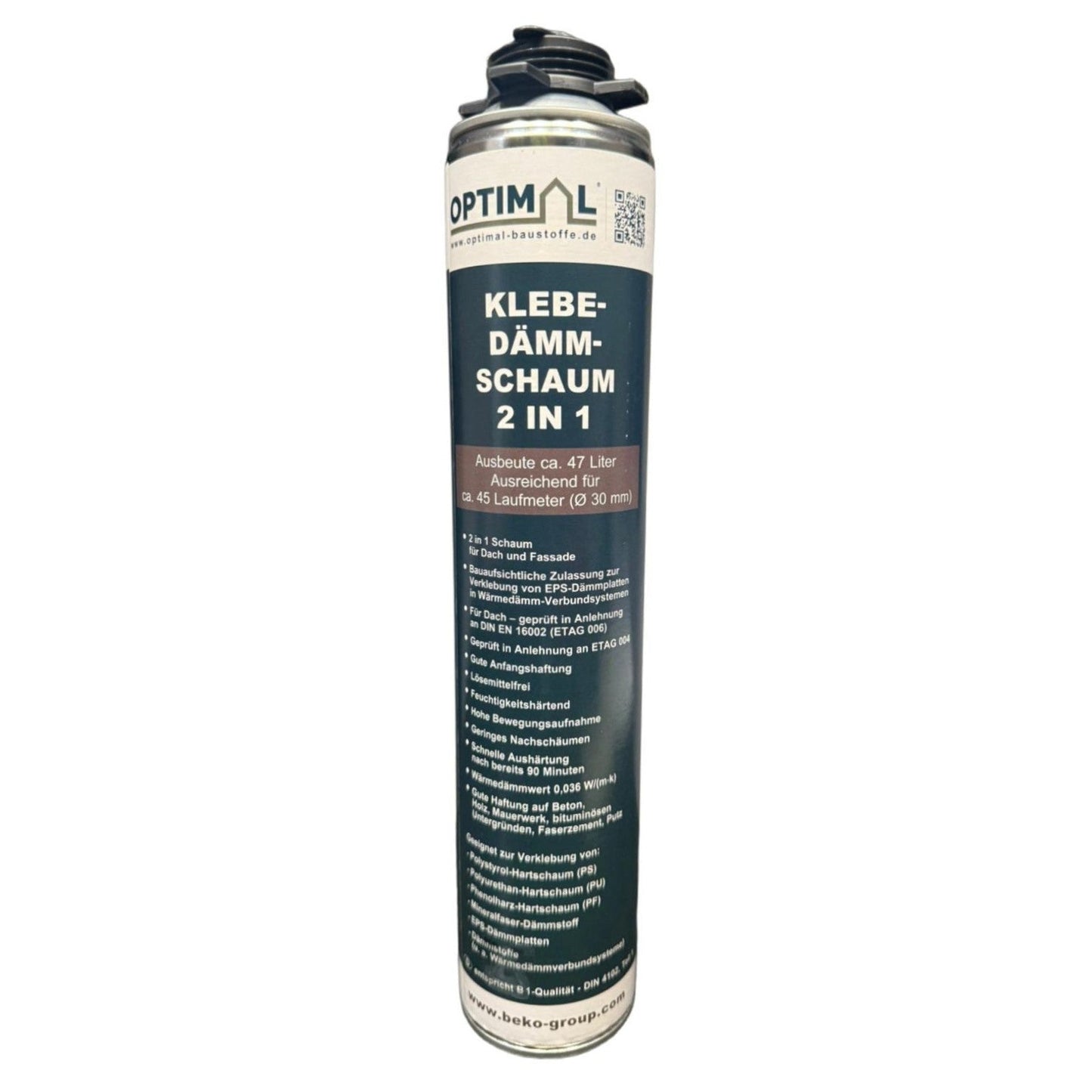 Klebe Dämm Schaum 750 ml WDVS Dämmplatten Kleber
