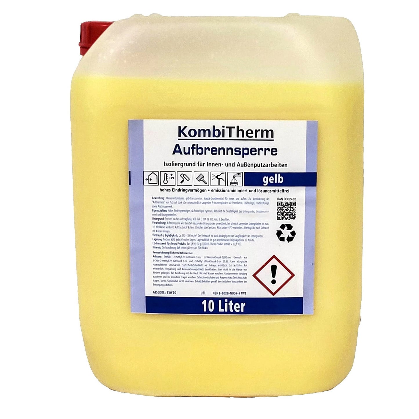 Aufbrennsperre 10 L Grundierung saugende Untergründe