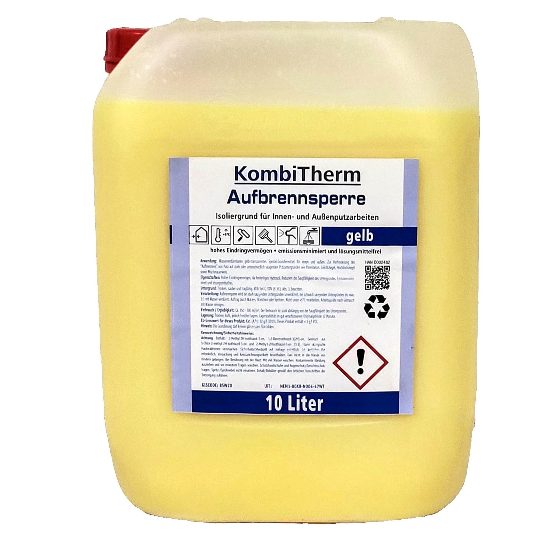 Aufbrennsperre 10 L Grundierung saugende Untergründe