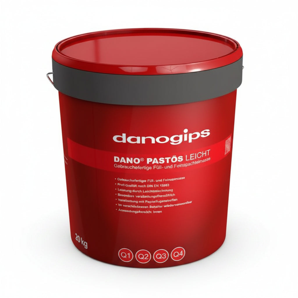 Dano Pastös Leicht 20 kg – Leichtspachtel gebrauchsfertig für innen