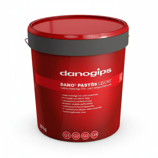 Dano Pastös Leicht 20 kg – Leichtspachtel gebrauchsfertig für innen