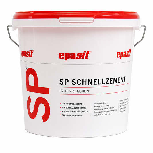 epasit sp Schnellzement im Eimer – Schnellabbindender Zement-Trockenmörtel