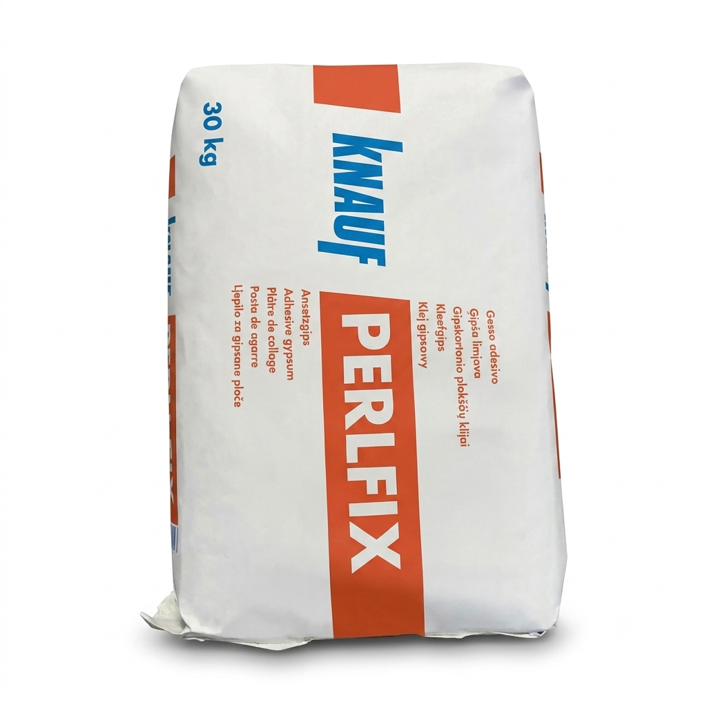 Knauf Perlfix Ansetzgips 30 kg Ansetzbinder für Gipsplatten