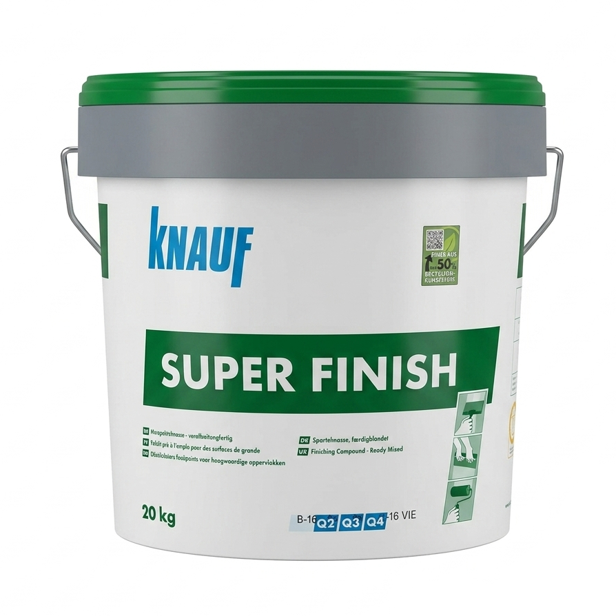Knauf Super Finish 20 kg gebrauchsfertige Feinspachtelmasse für den Innenbereich