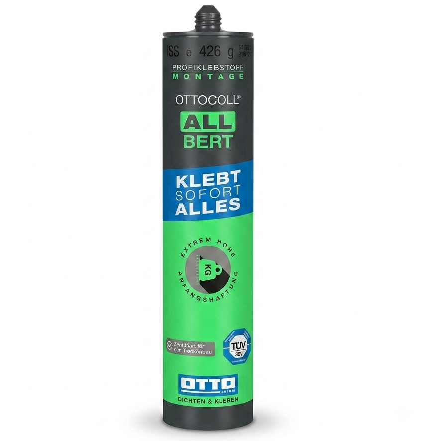 OTTOCOLL ALLBERT 290 ml Hybrid-Konstruktionsklebstoff für professionelle Montage
