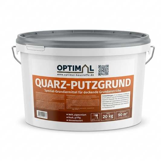 Quarz-Putzgrund 20 kg weiß pigmentierte Grundierung für Innen und Außen