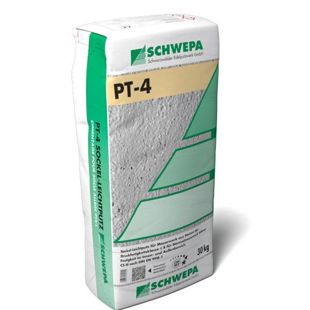 Sockel-Leichtputz PT-4 30 kg Fassaden Sockelbereich