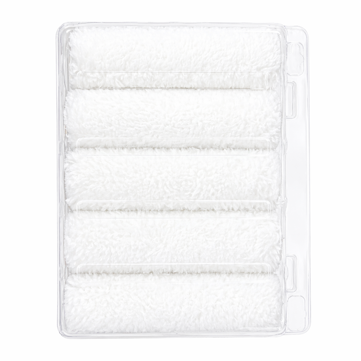 PLANOTEX Q4 Farbwalzen 10 cm Polyester 15 mm Weiß 10 Stück